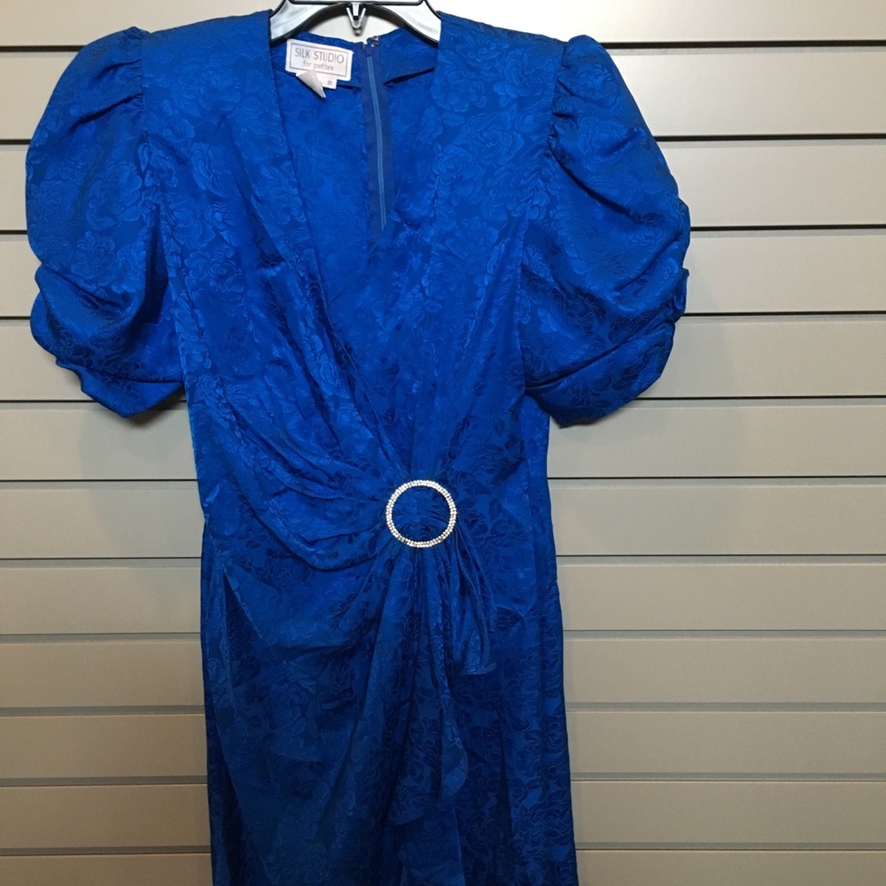 Silk Studio 80s Dress